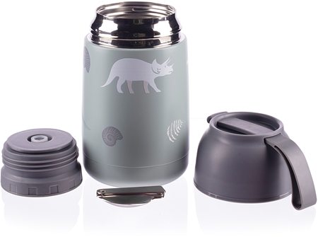 Zopa Food Thermos with Silicone Holder thermos da mangiare