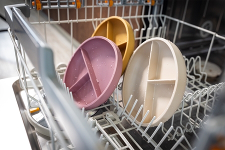 Zopa Silicone Divided Plate tanjur s pregradama s vakuumskim držačem