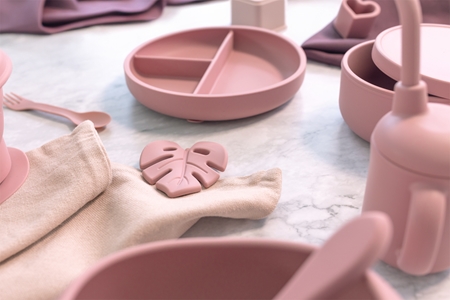 Zopa Silicone Divided Plate piatto diviso con ventosa