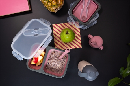 Zopa Silicone Lunch Box Large söögiriistade komplekt