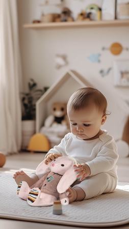 Zopa Plush Interactive Buddy Rabbit interaktív plüssjáték