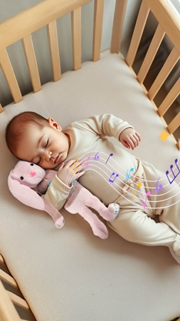 Zopa Plush Interactive Buddy Rabbit interaktív plüssjáték