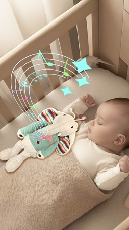 Zopa Plush Interactive Buddy Elephant интерактивна плюшена играчка