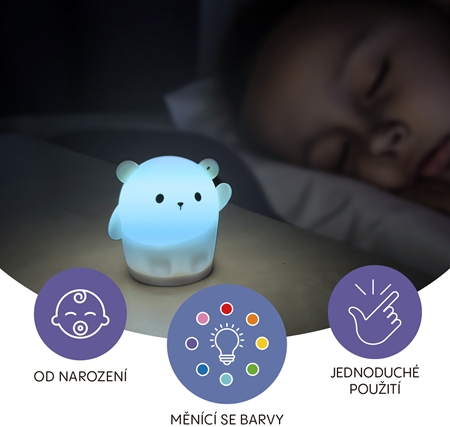 Zopa Silicone LED Hanging Light klíčenka
