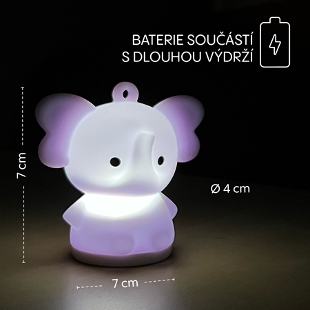 Zopa Silicone LED Hanging Light klíčenka