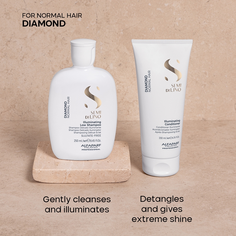 Après-shampooing Alfaparf Milano Semi Di Lino Diamond 200 ml
