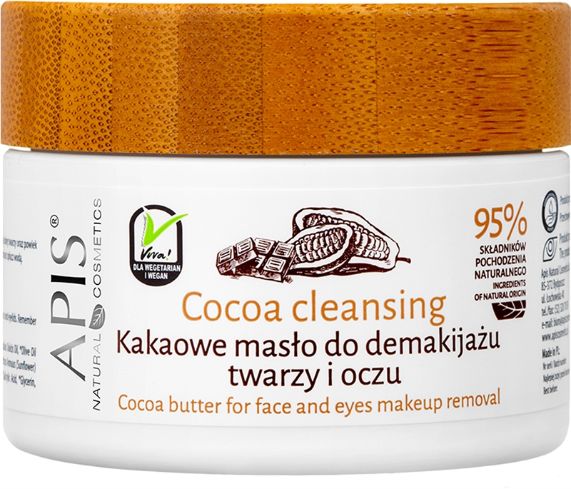 Apis Natural Cosmetics Cocoa Cleansing Emulsão removedora de ...