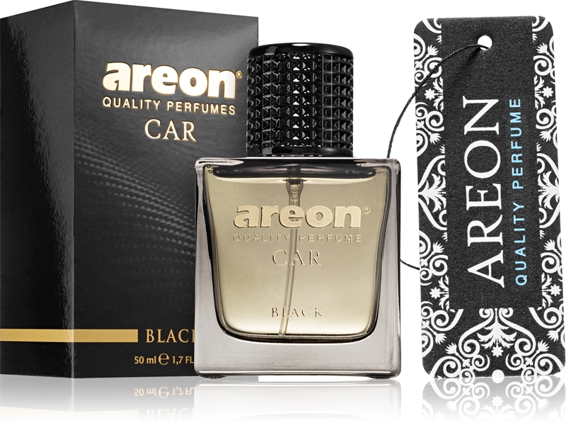 Areon Parfume Black luchtverfrissers voor de auto