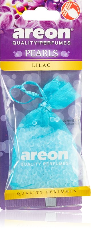 4 X Areon Pearls Peach Deodorante Per Auto E Ambiente – Profumazione Pesca, Pratiche Bustine Appendi, 10x5 Cm