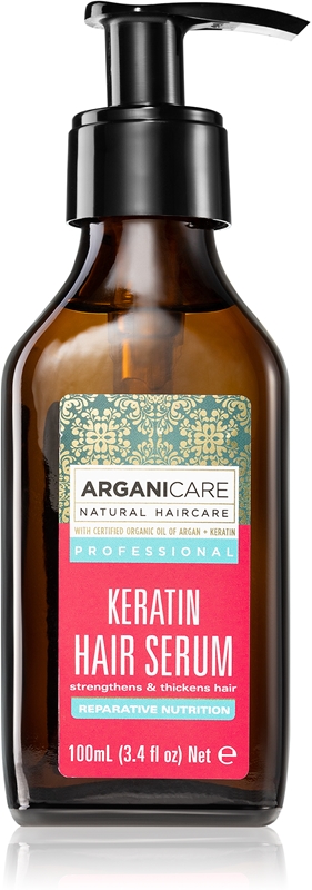 Arganicare Keratin Hair Serum Regenerating And Nourishing Serum For Hair Notinoie 1328