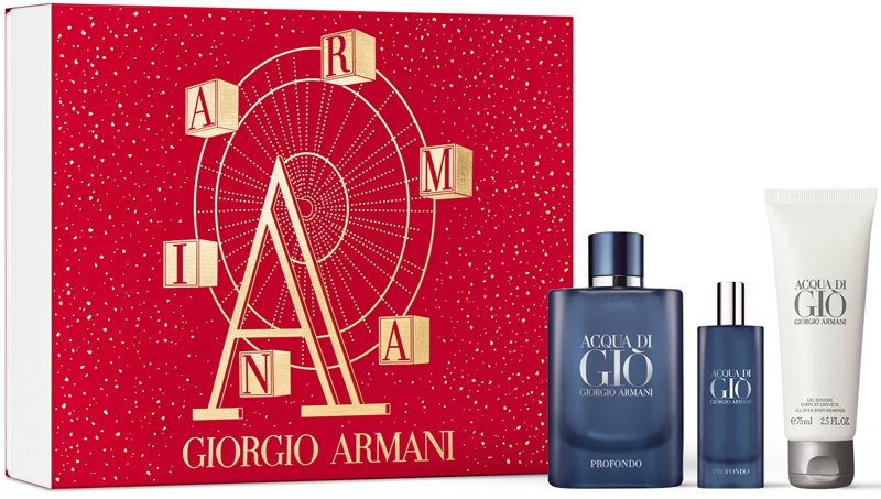 Armani Acqua di Giò Profondo gift set for men | notino.co.uk