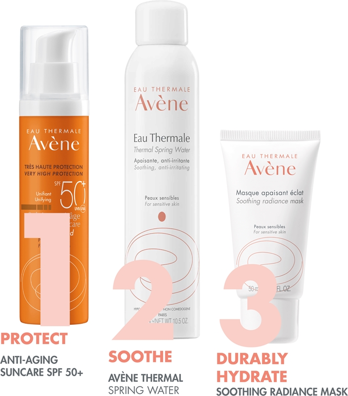Visual Reference: Avène Sun Anti Aging Suncare Tinted Protective Tinted Facial Fluid