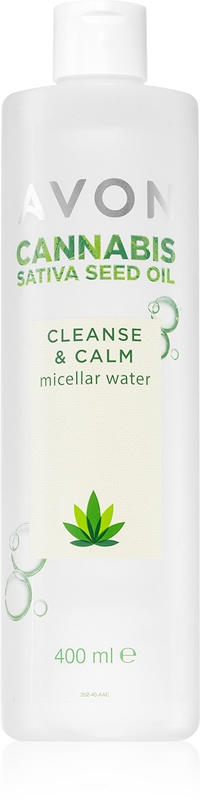 Avon Cannabis Sativa Oil Cleanse & Calm mizellenwasser zum Abschminken ...