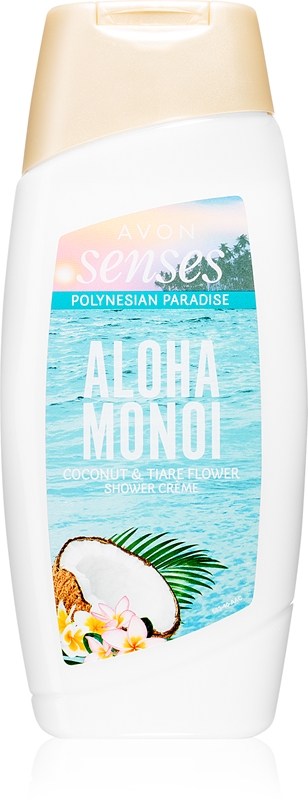 Avon Senses Aloha Monoi Creamy Shower Gel Notino Co Uk