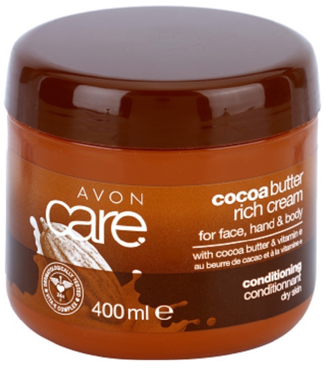 Avon Care Handcreme Mit Kakaobutter – 3 X 75 Ml, Für Trockene Haut, 24h Feuchtigkeit