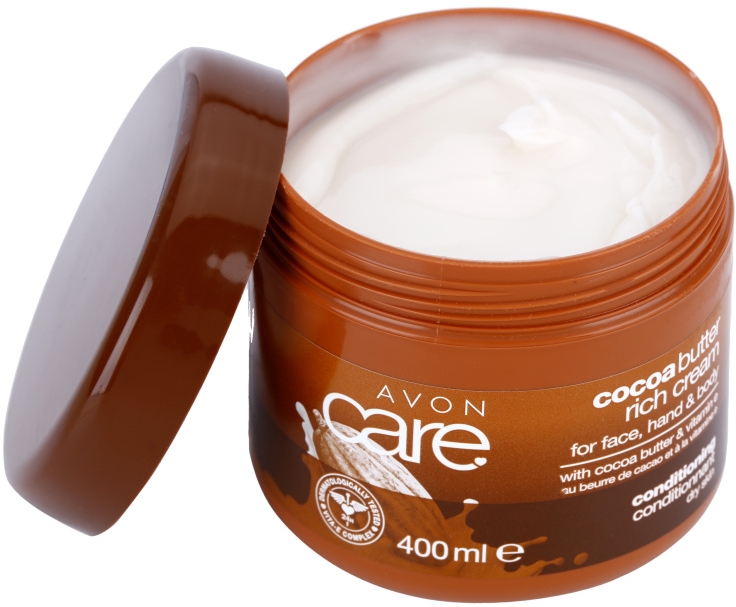 Crème Hydratante AVON CARE Aux Extraits D'Avoine Et Camomille - 400 Ml - Visage, Mains, Corps - Neuf