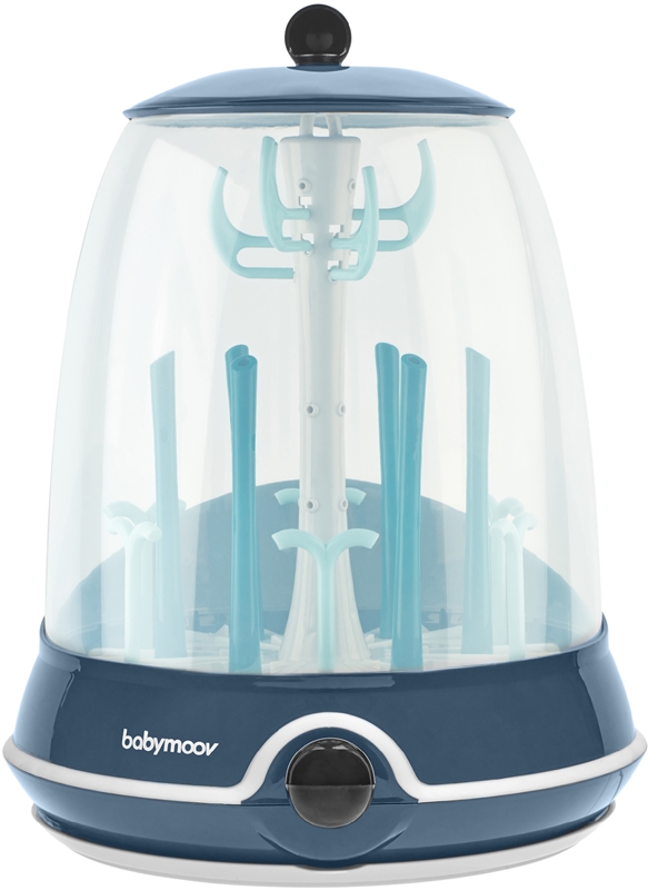 Baby Brezza Superfast Sterilizzatore Per Biberon A Vapore Con Asciugatura 4-in-1, 10 Minuti