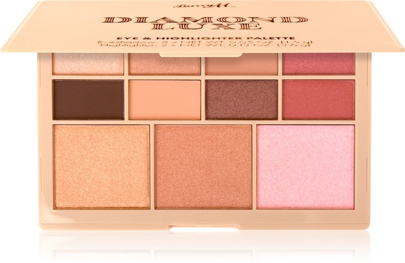 Barry M Diamond Luxe eyeshadow and highlighter palette notino.co.uk