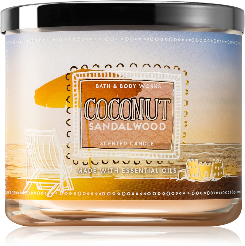 Bath & Body Works Coconut Sandalwood scented candle | notino.co.uk