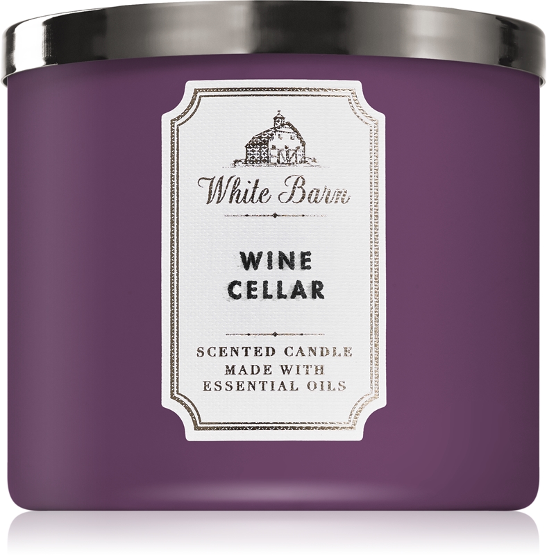 thumbnail interactive-video image 1 of Bath & Body Works Wine Cellar Scented 3-Wick Candle - 14.5 Oz Large, New 1 of 3