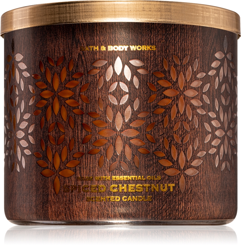 Bath & Body Works Spiced Chestnut scented candle notino.co.uk