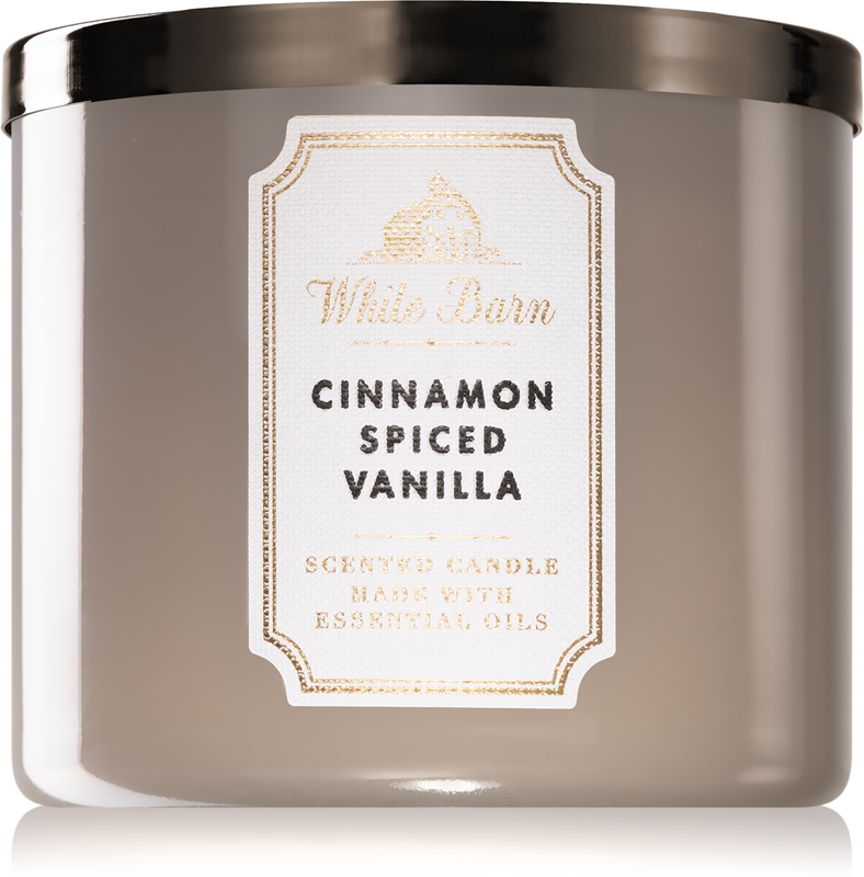 Bath & Body Works Cinnamon Spiced Vanilla scented candle I. notino.co.uk