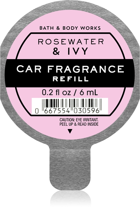 Bath & Body Works Rose Water & Ivy car air freshener refill notino.co.uk
