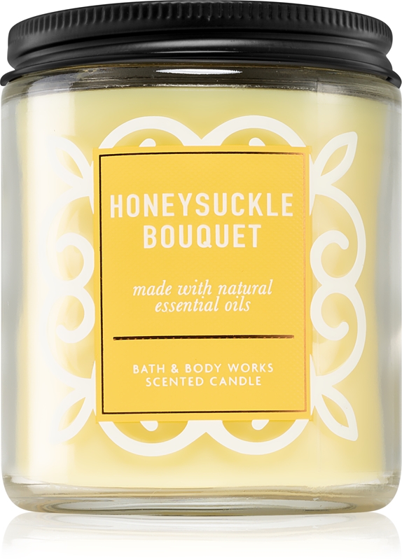 Bath & Body Works Honeysuckle Bouquet scented candle notino.ie