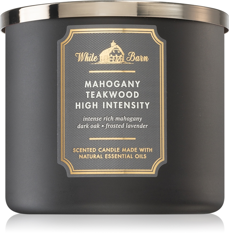Bath & Body Works Mahogany Teakwood High Intensity scented candle ...