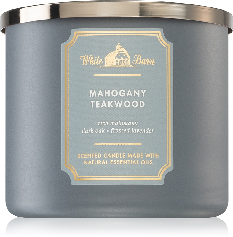 Bath & Body Works Mahogany Teakwood scented candle notino.co.uk