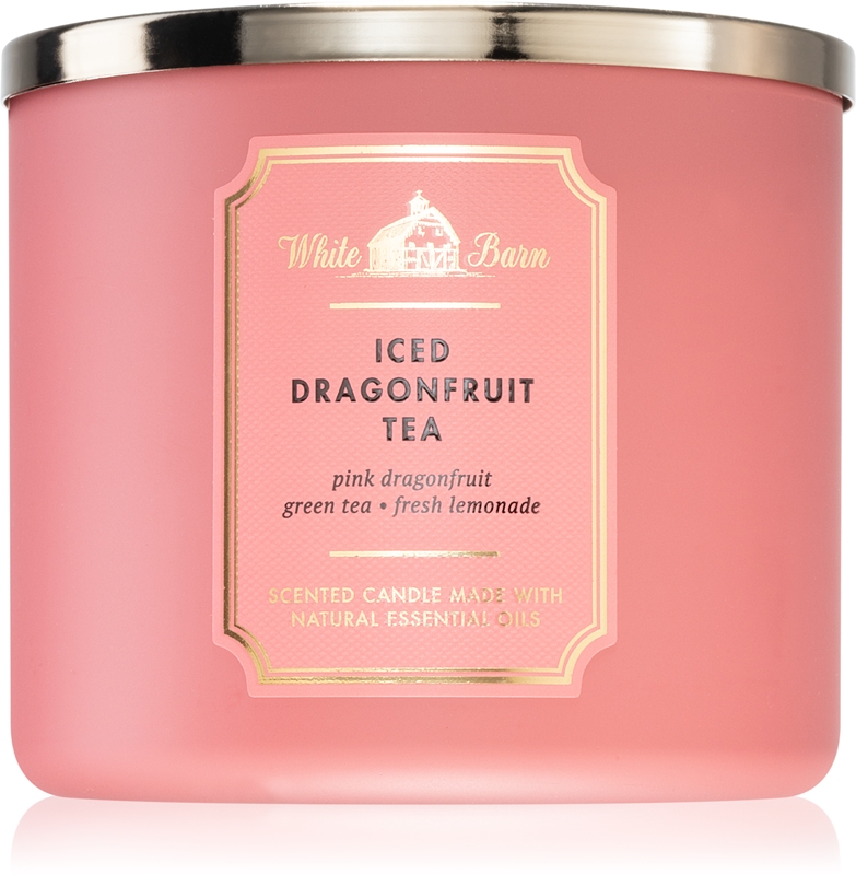 Bath & Body Works Iced Dragonfruit Tea scented candle notino.ie
