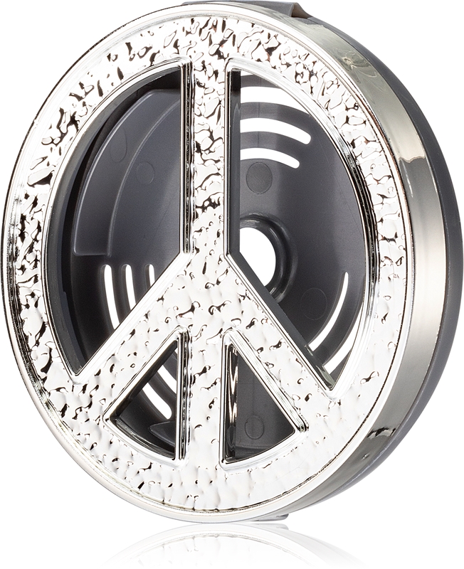 Bath & Body Works Peace Sign car air freshener holder without refill