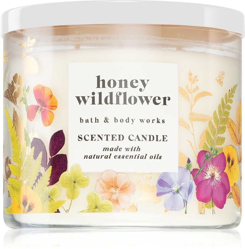 Bath And Body Works Honey Wildflower Scented Candle Uk