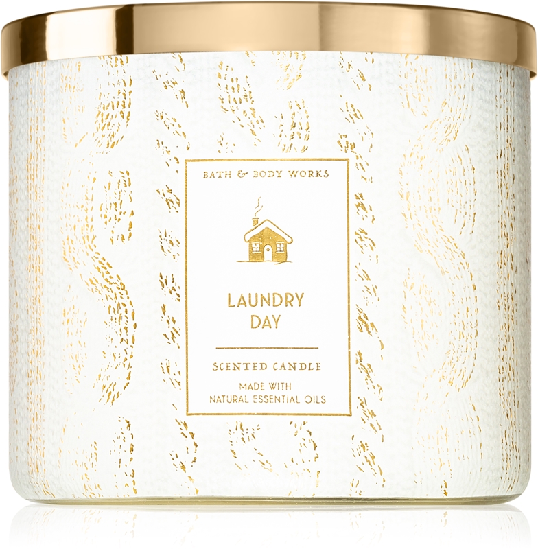 Bath & Body Works Laundry Day bougie parfumée notino.fr