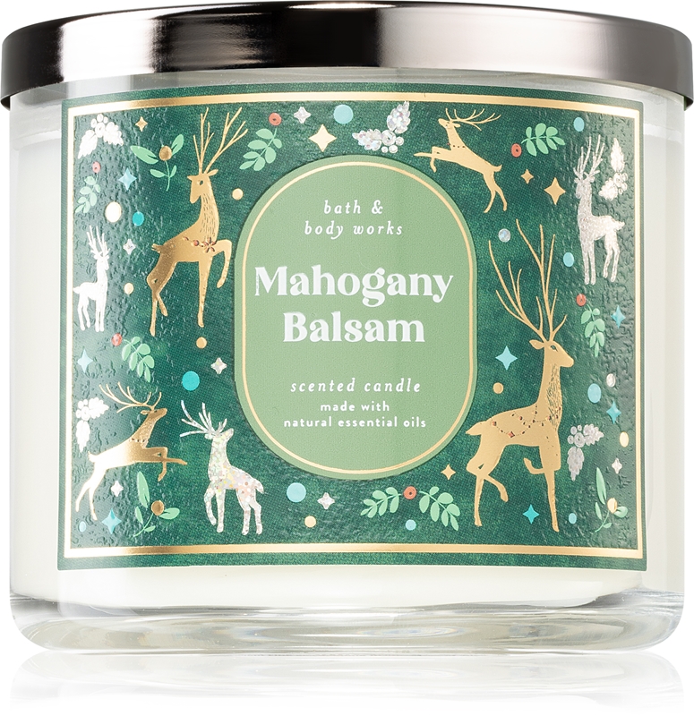 Bath & Body Works Mahogany Balsam Scented Candle II. | Notino.ie