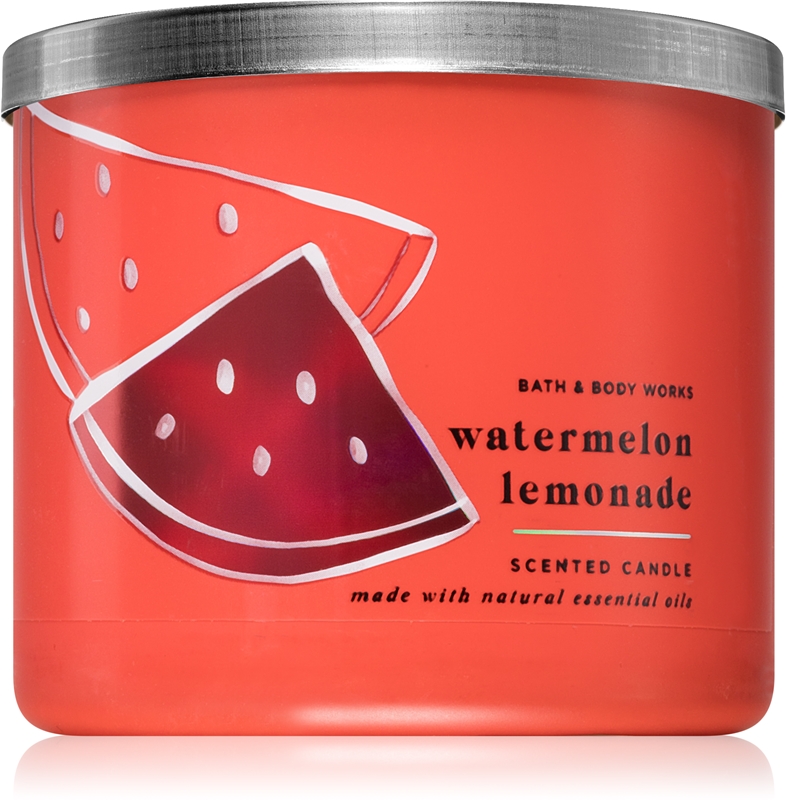 Bath & Body Works Watermelon Lemonade scented candle notino.co.uk