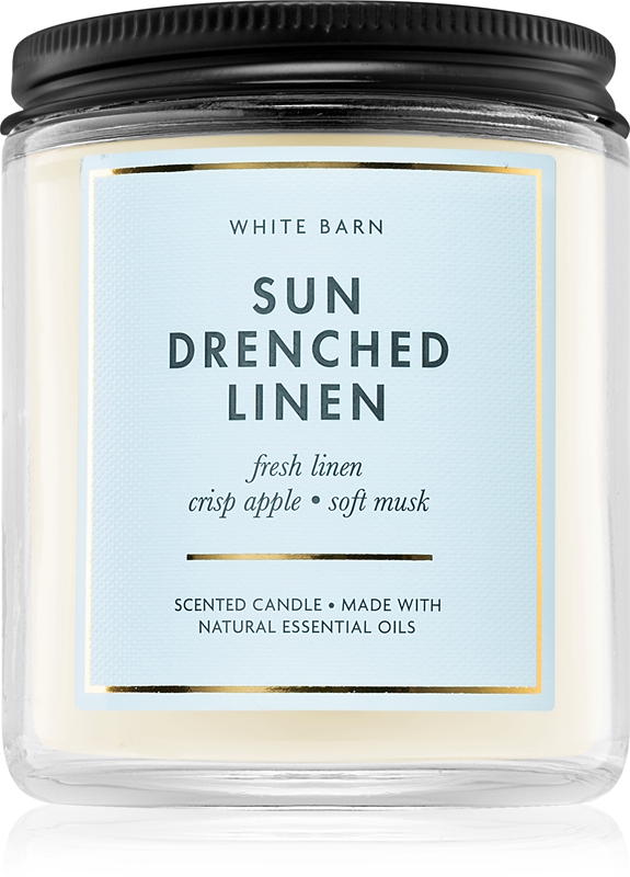 Bath & Body Works Sundrenched Linen scented candle notino.ie