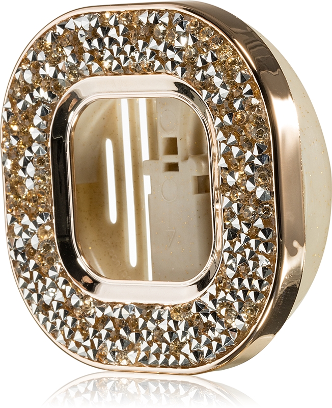 Bath & Body Works Glitter Square car air freshener holder without