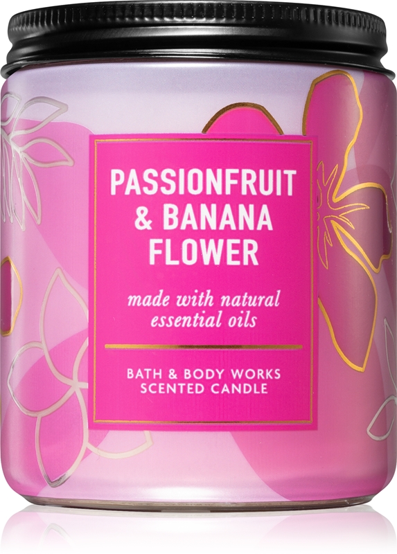 Bath & Body Works Passionfruit & Banana Flower scented candle notino.ie
