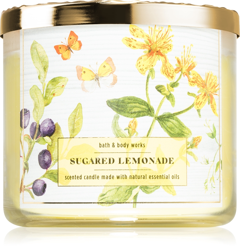 Bath And Body Works Sugared Lemonade Vonná Sviečka Notino Sk