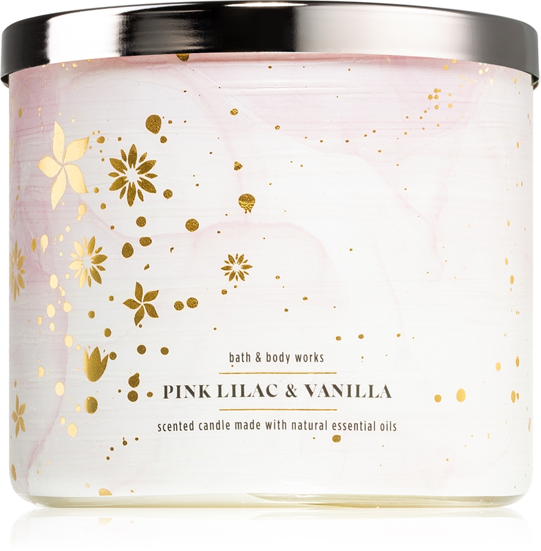Bath & Body Works Pink Lilac & Vanilla scented candle | notino.ie