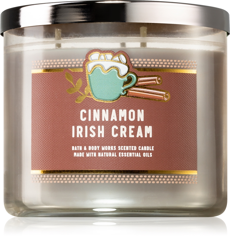 Bath & Body Works Cinnamon Irish Cream scented candle notino.ie