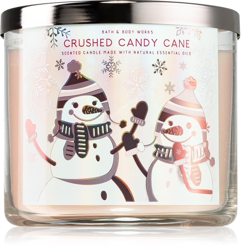 Bath & Body Works Crushed Candy Cane scented candle II. notino.co.uk