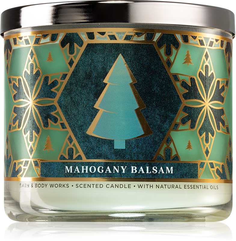 Bath & Body Works Mahogany Balsam scented candle I. | notino.co.uk