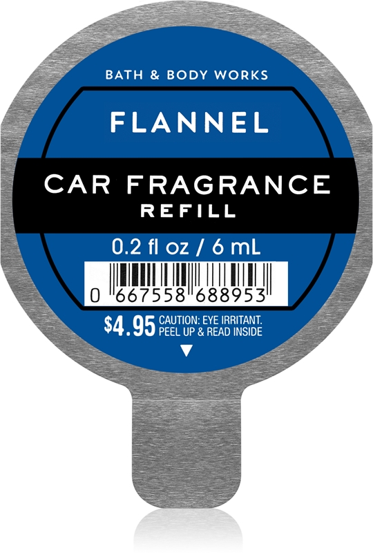 Bath & Body Works Flannel car air freshener refill notino.co.uk