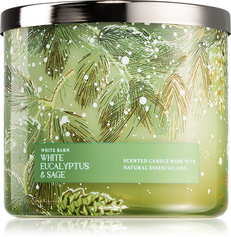 Bath & Body Works White Eucalyptus & Sage scented candle | notino.ie