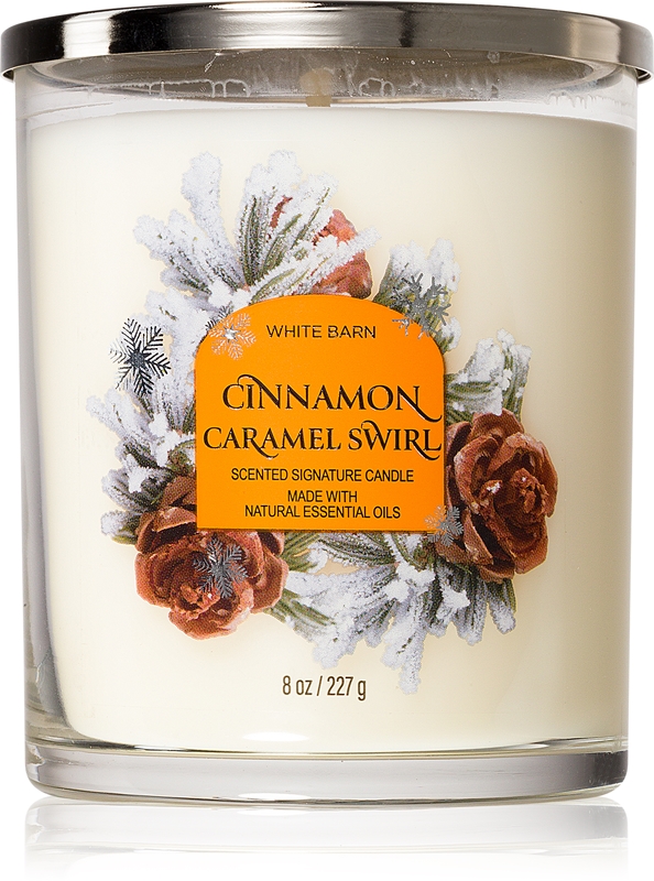 Bath & Body Works Cinnamon Caramel Swirl scented candle | notino.ie