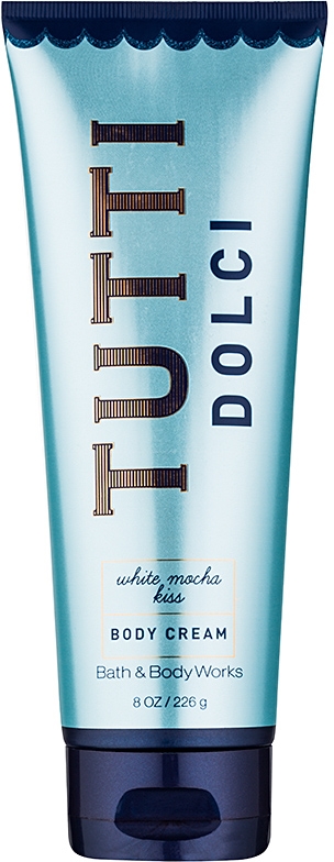 Bath & Body Works Tutti Dolci White Mocha Kiss Body Cream for Women 226