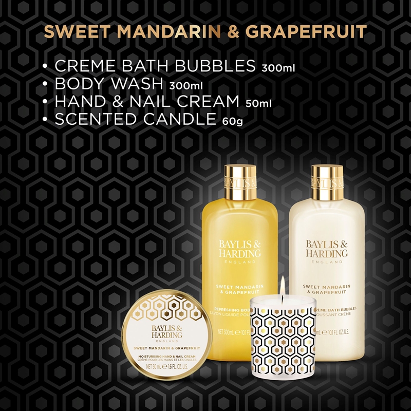 Baylis & Harding Geschenkset Feigen & Granatapfel – Vegan, Plastikfrei Verpackt