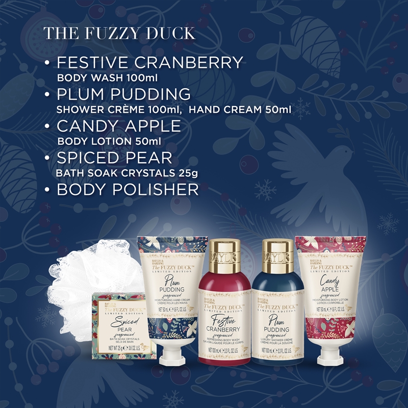 Baylis & Harding The Fuzzy Duck Winter Wonderland Luxury Bath Bombs